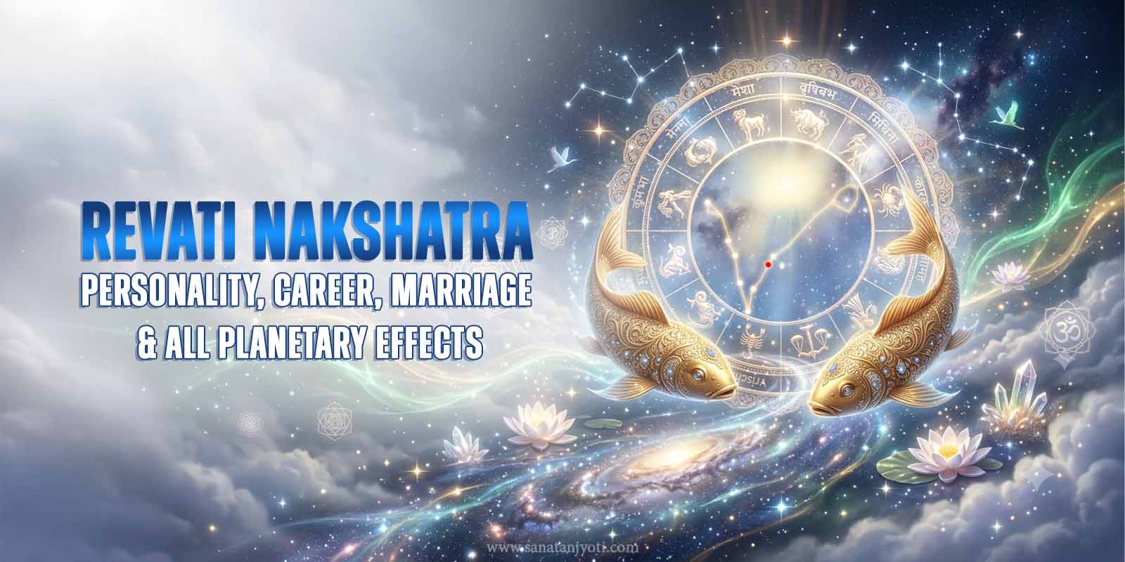 Revati Nakshatra: Personality, Career, Marriage & All Planetary Effects 