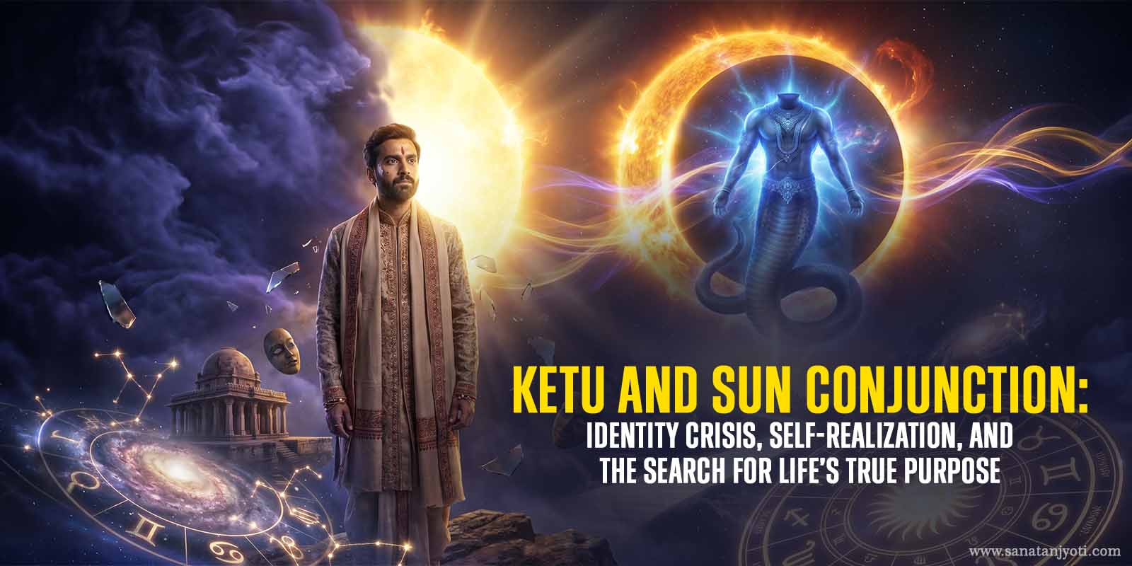Ketu and Sun Conjunction: Identity Crisis, Self-Realization, and the Search for Life’s True Purpose