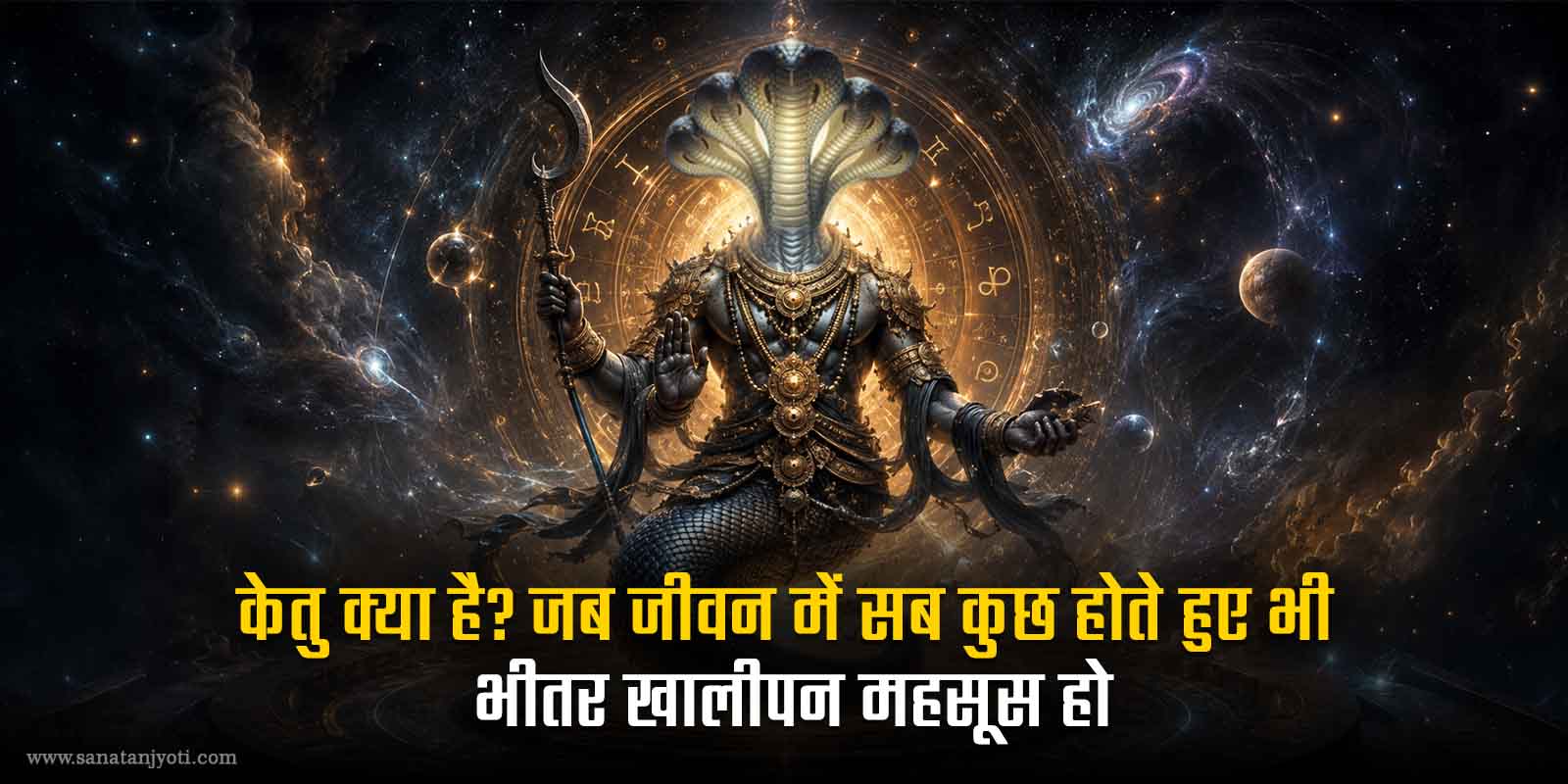 केतु क्या है? जब जीवन में सब कुछ होते हुए भी भीतर खालीपन महसूस हो