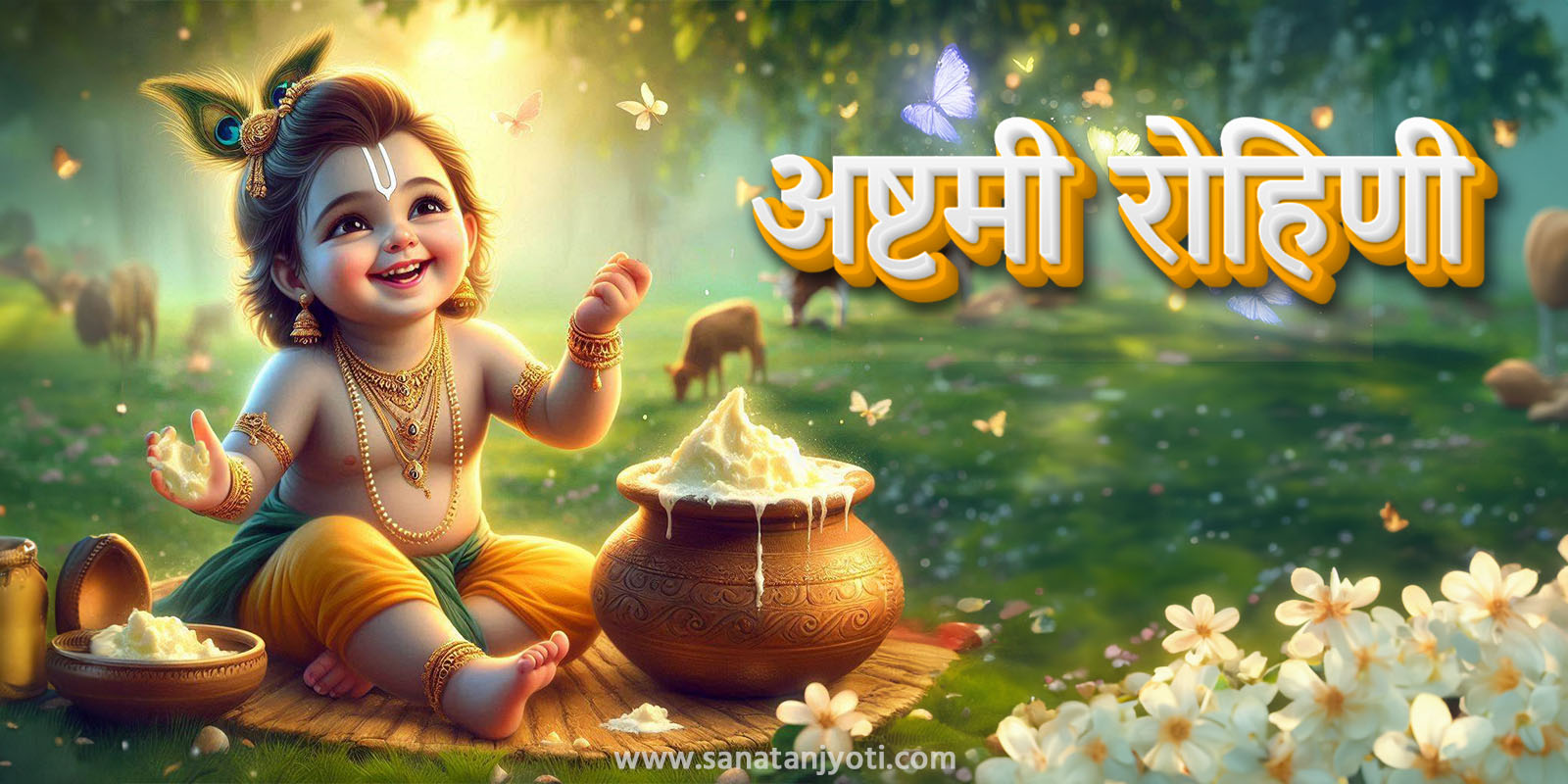 अष्टमी रोहिणी: कृष्ण जन्माष्टमी की कथा, पूजा विधि और महत्व