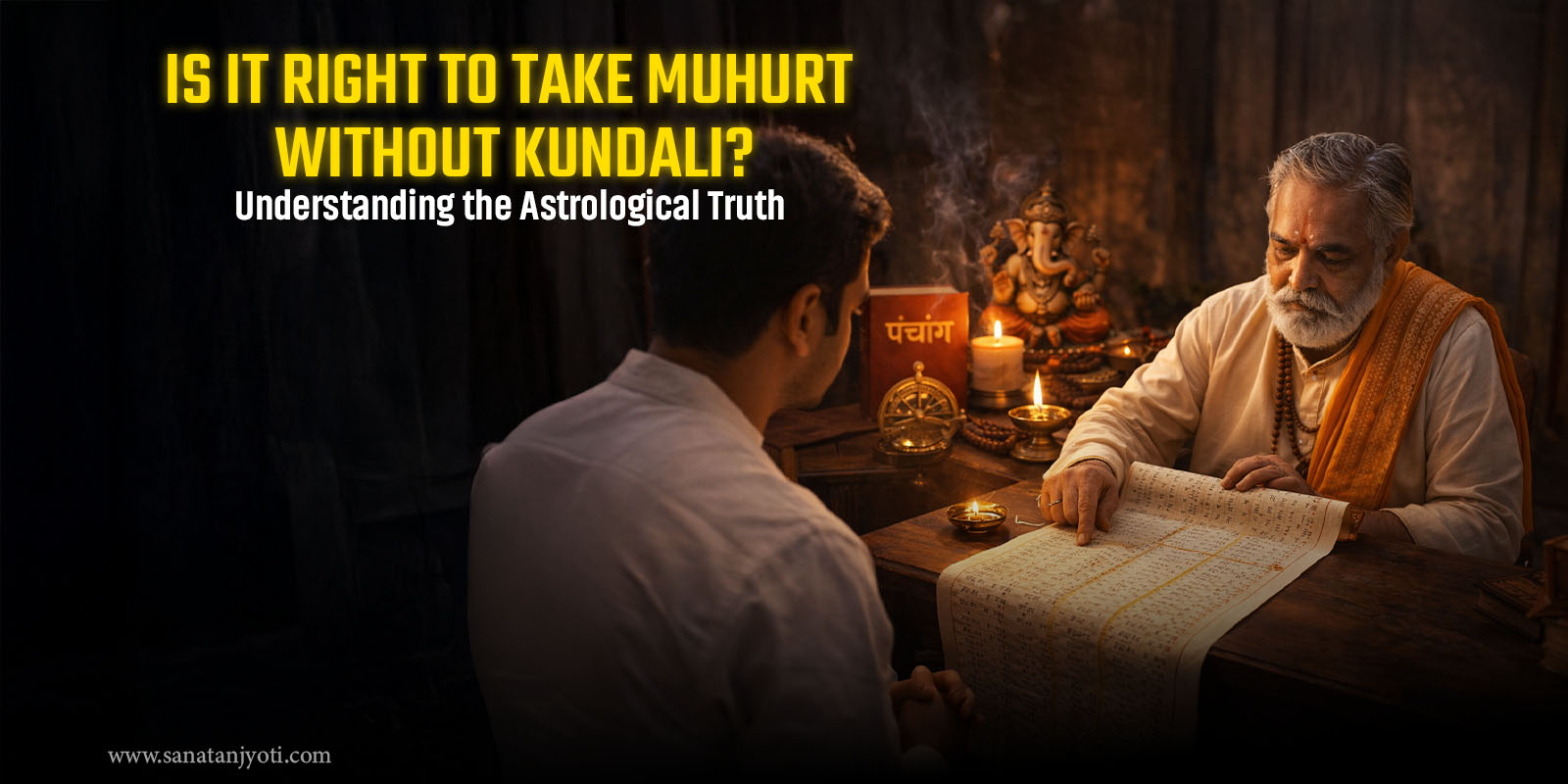 Is it right to take Muhurt without Kundali? Understanding the Astrological Truth