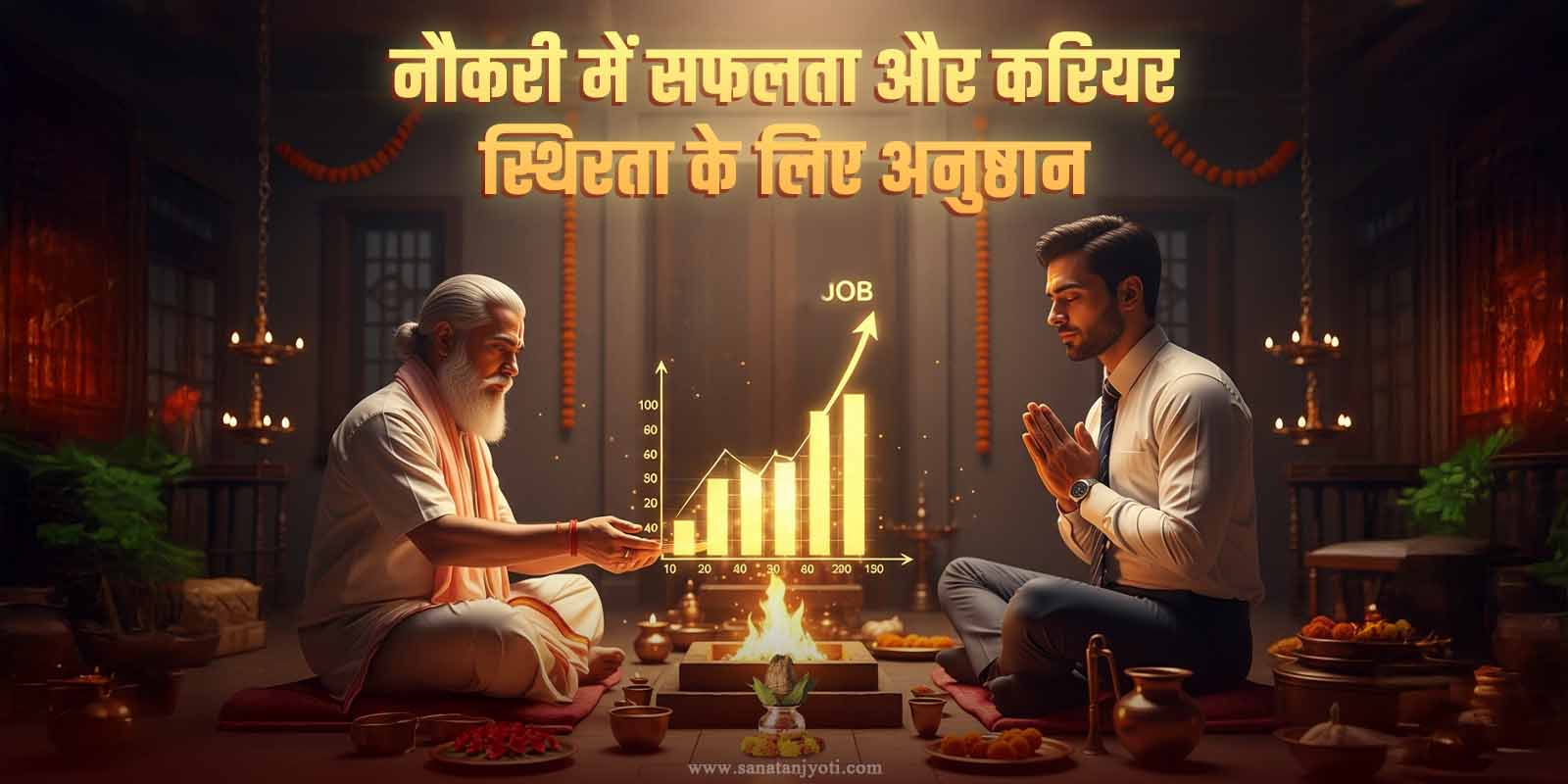 नौकरी में सफलता और करियर स्थिरता के लिए अनुष्ठान