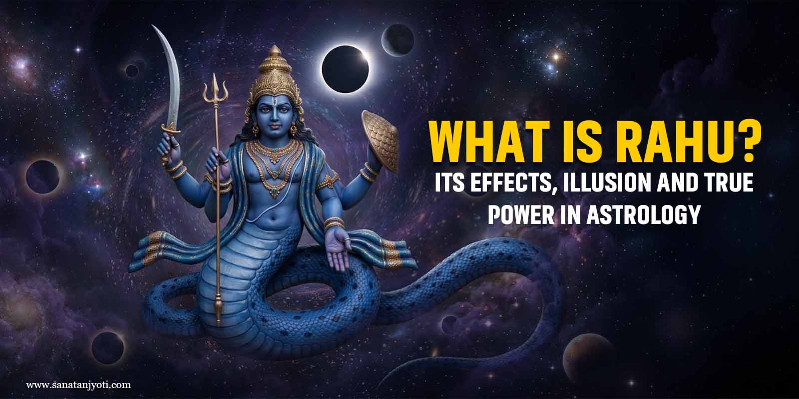 What is Rahu? Its Effects, Illusion and True Power in Astrology