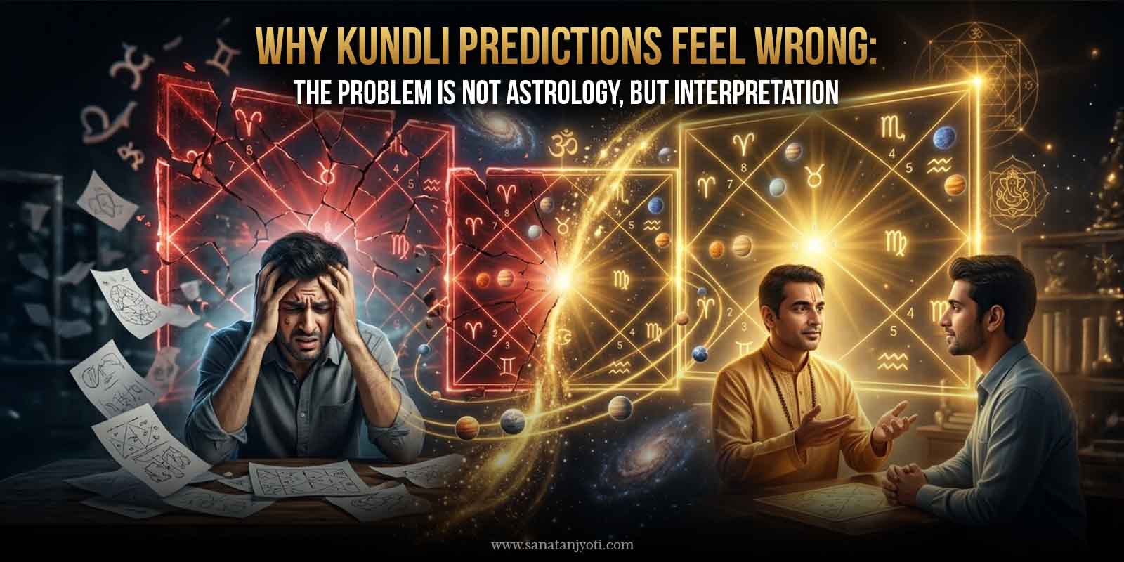 Why Kundli Predictions Feel Wrong: The Problem Is Not Astrology, But Interpretation