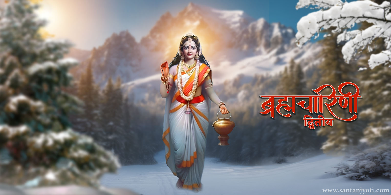 माँ ब्रह्मचारिणी: दूसरे नवरात्रि की पूजा विधि, मंत्र और महत्व