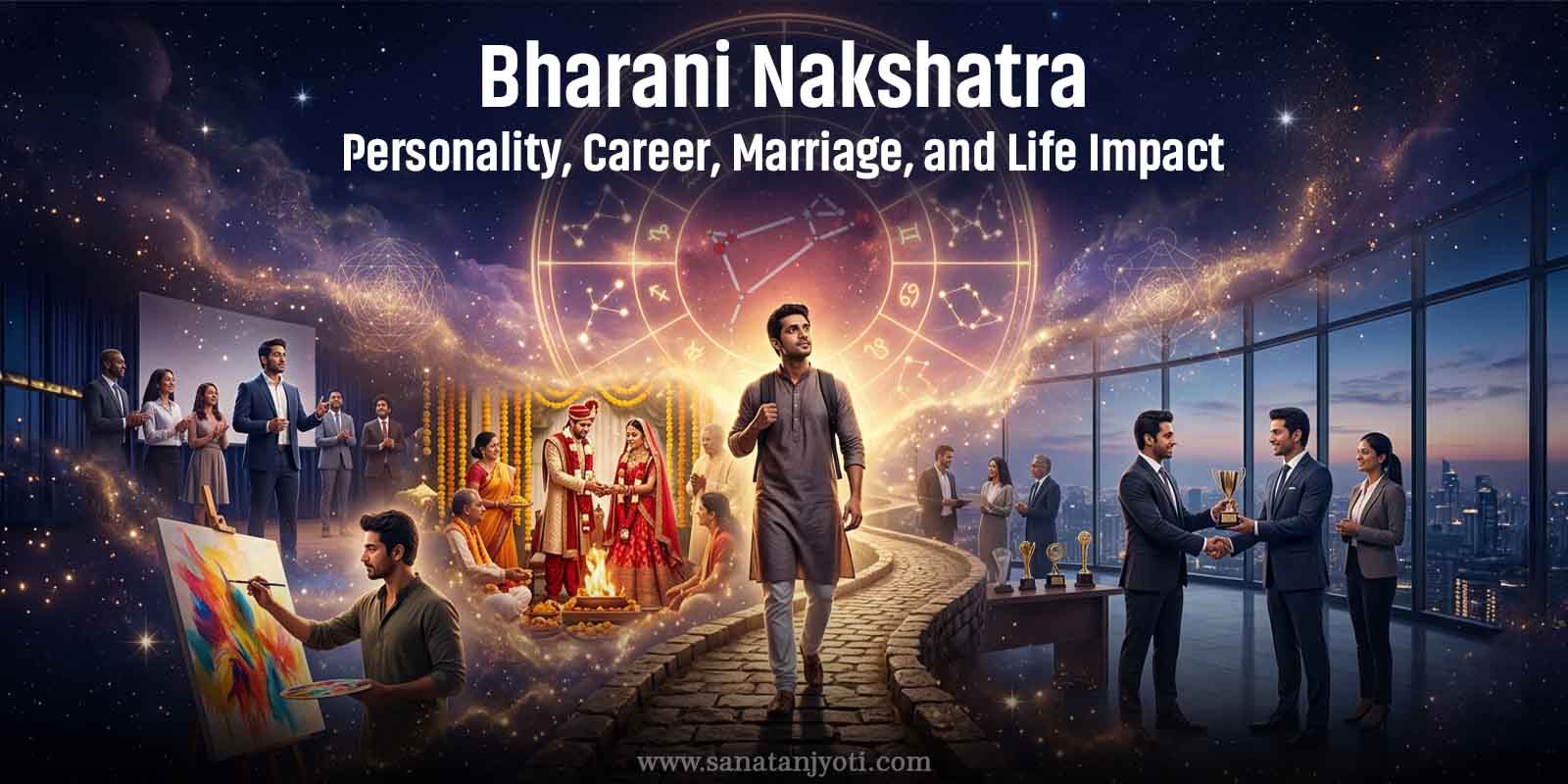 Bharani Nakshatra: Personality, Career, Marriage, and Life Impact