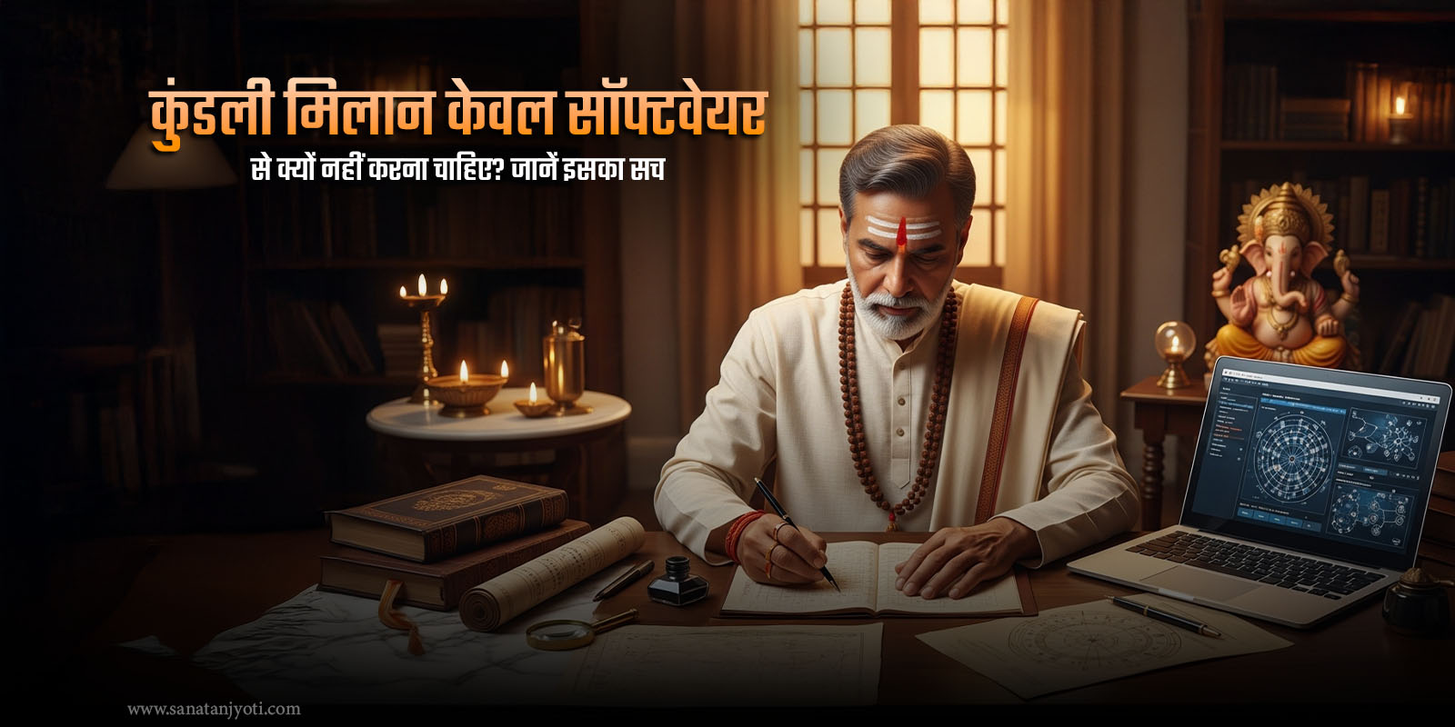 कुंडली मिलान केवल सॉफ्टवेयर से क्यों नहीं करना चाहिए? जानें इसका सच