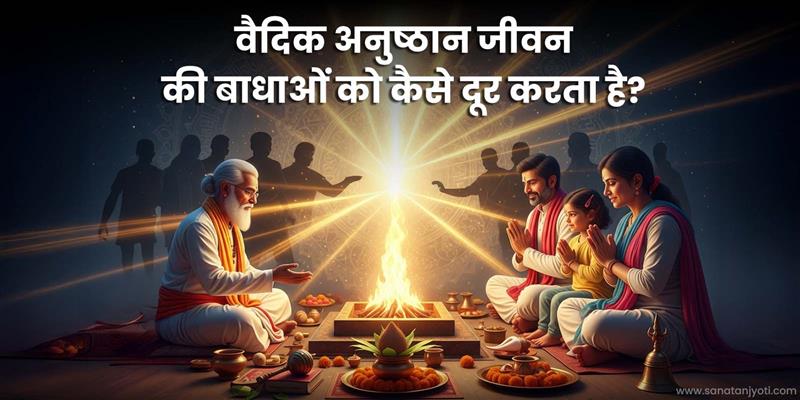 वैदिक अनुष्ठान जीवन की बाधाओं को कैसे दूर करता है?