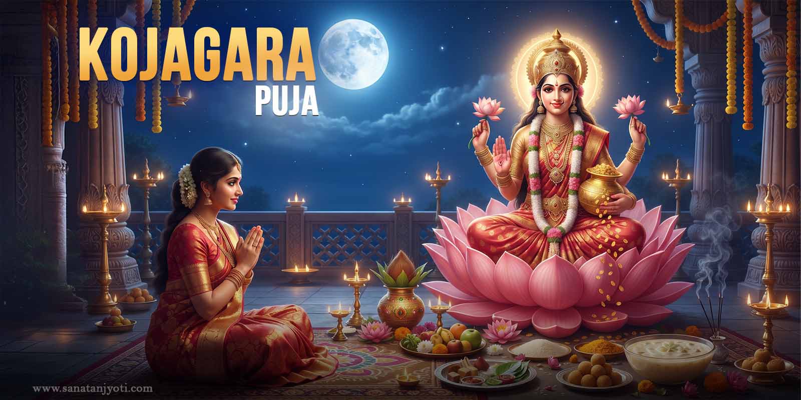 Kojagara Puja: Date, Puja Vidhi, Shubh Muhurat, Story and Significance