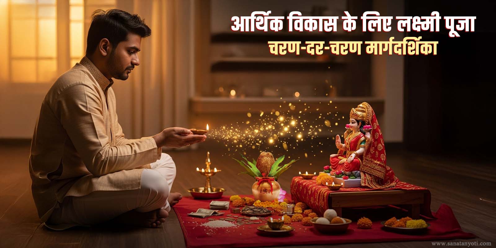 आर्थिक विकास के लिए लक्ष्मी पूजा: चरण-दर-चरण मार्गदर्शिका