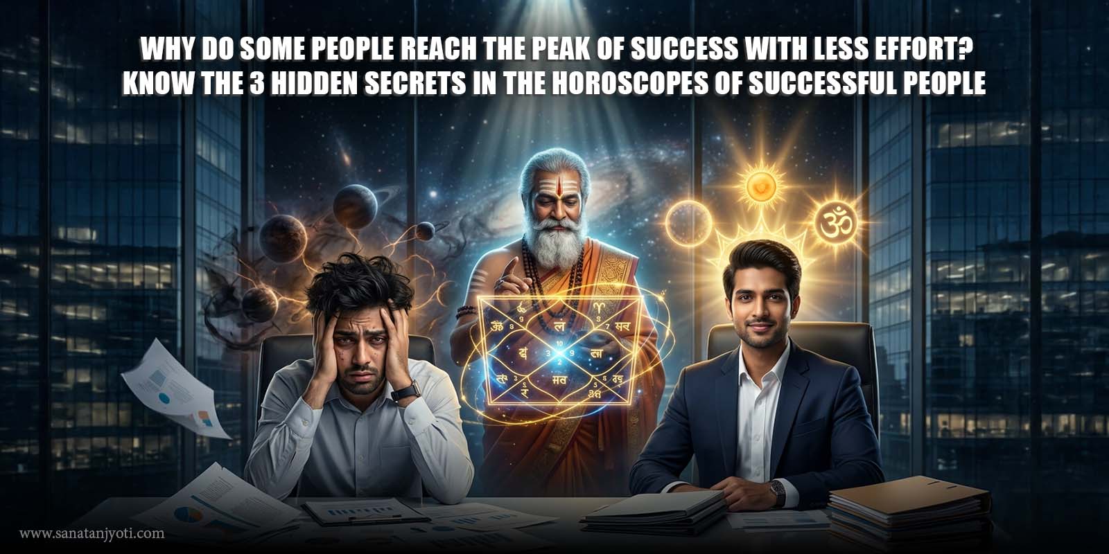 Why do some people reach the peak of success with less effort? Know the 3 hidden secrets in the horoscopes of successful people 