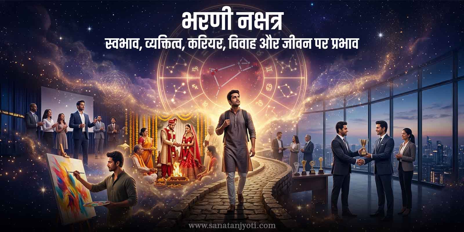 भरणी नक्षत्र: स्वभाव, व्यक्तित्व, करियर, विवाह और जीवन पर प्रभाव