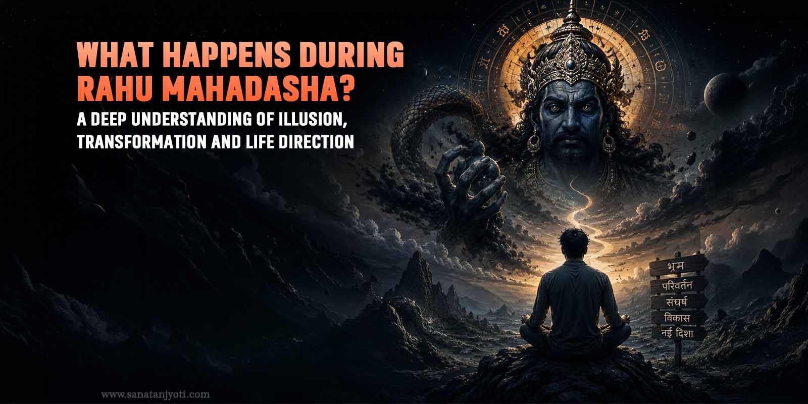 What Happens During Rahu Mahadasha? A Deep Understanding of Illusion, Transformation and Life Direction