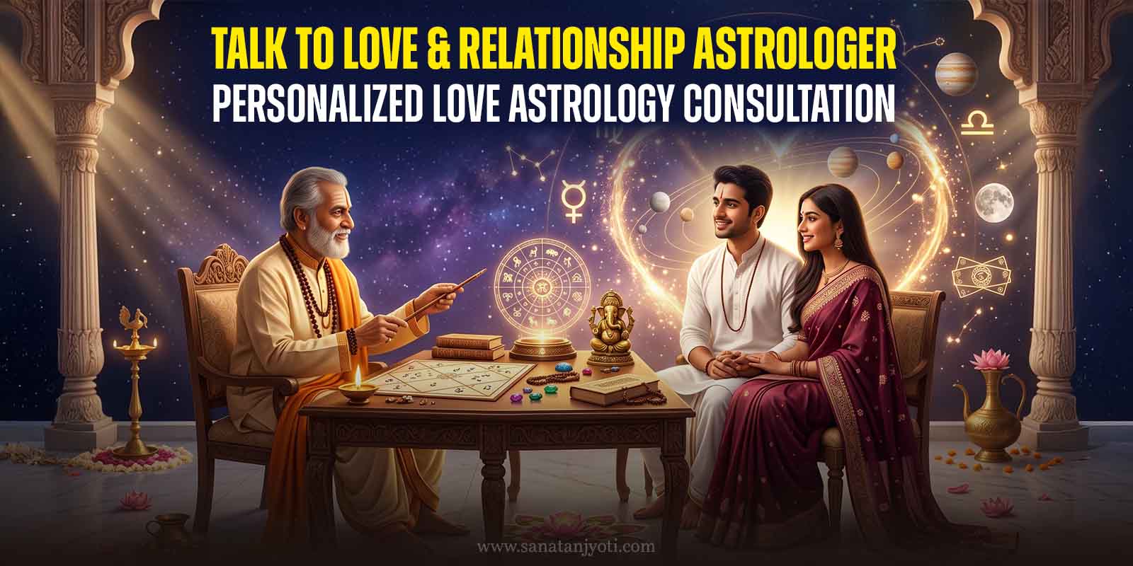 Talk to Love & Relationship Astrologer | Personalized Love Astrology Consultation