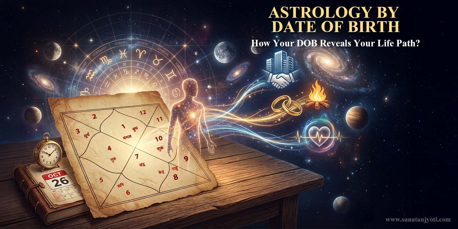 Astrology by Date of Birth – How Your DOB Reveals Your Life Path?