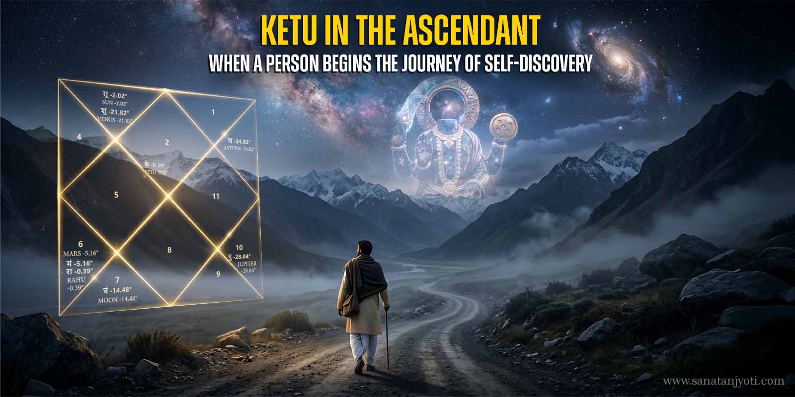 Ketu in the Ascendant: When a Person Begins the Journey of Self-Discovery