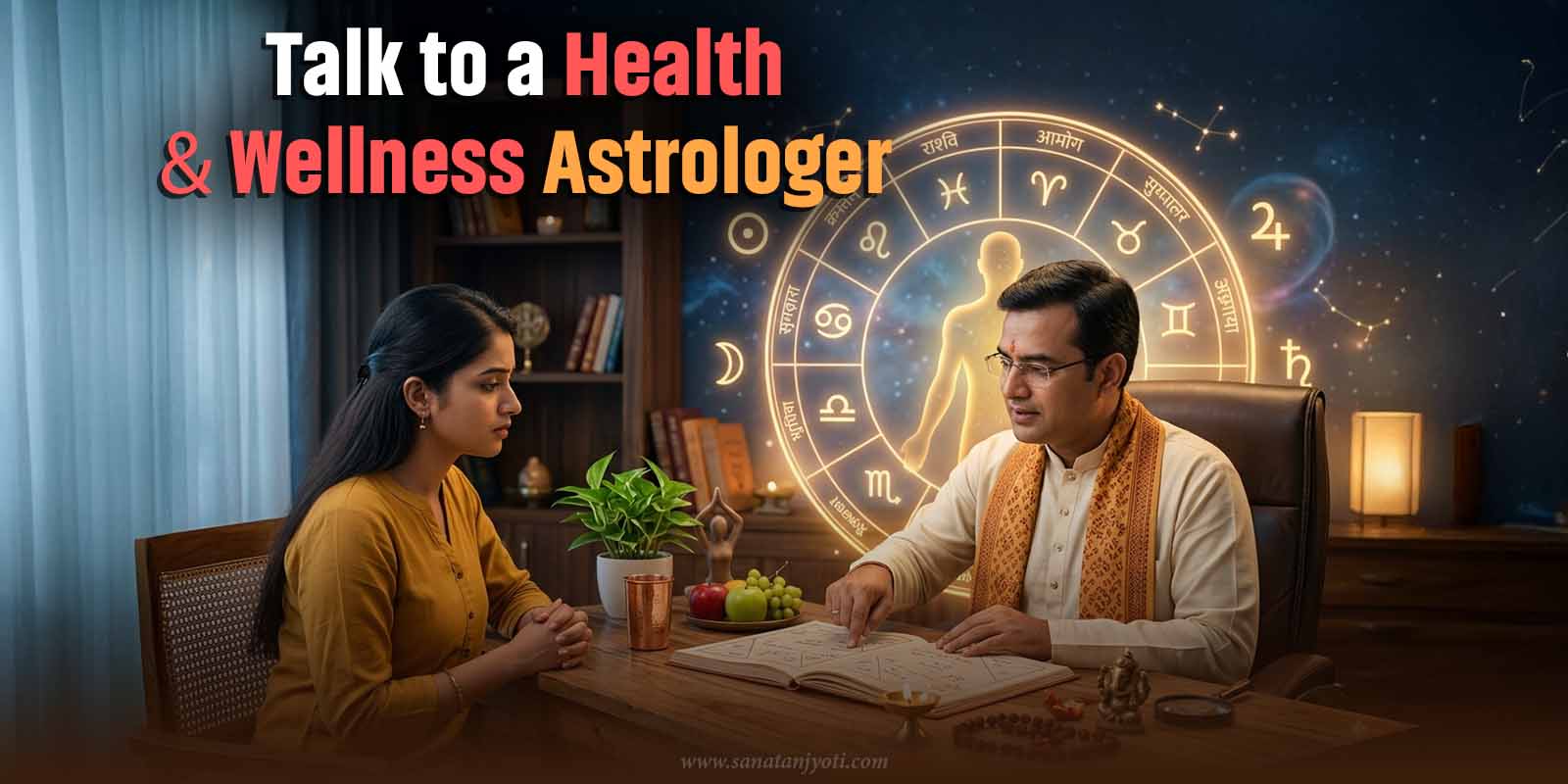 Talk to a Health & Wellness Astrologer – Personalized Vedic Astrology Consultation for Health and Better Well-Being