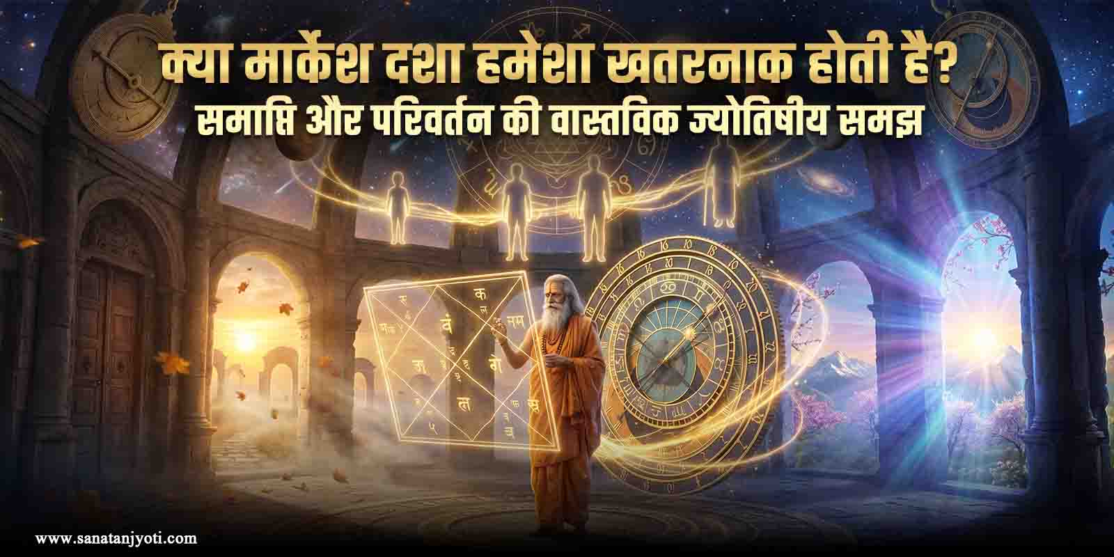 क्या मार्केश दशा हमेशा खतरनाक होती है? समाप्ति और परिवर्तन की वास्तविक ज्योतिषीय समझ