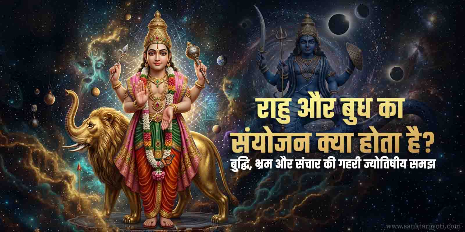 राहु और बुध का संयोजन क्या होता है? बुद्धि, भ्रम और संचार की गहरी ज्योतिषीय समझ