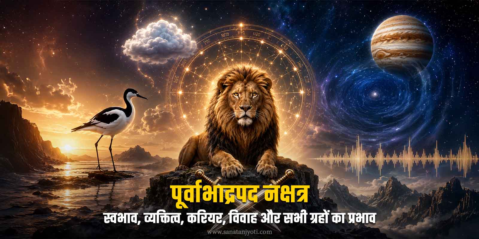 पूर्वाभाद्रपद नक्षत्र: स्वभाव, व्यक्तित्व, करियर, विवाह और सभी ग्रहों का प्रभाव