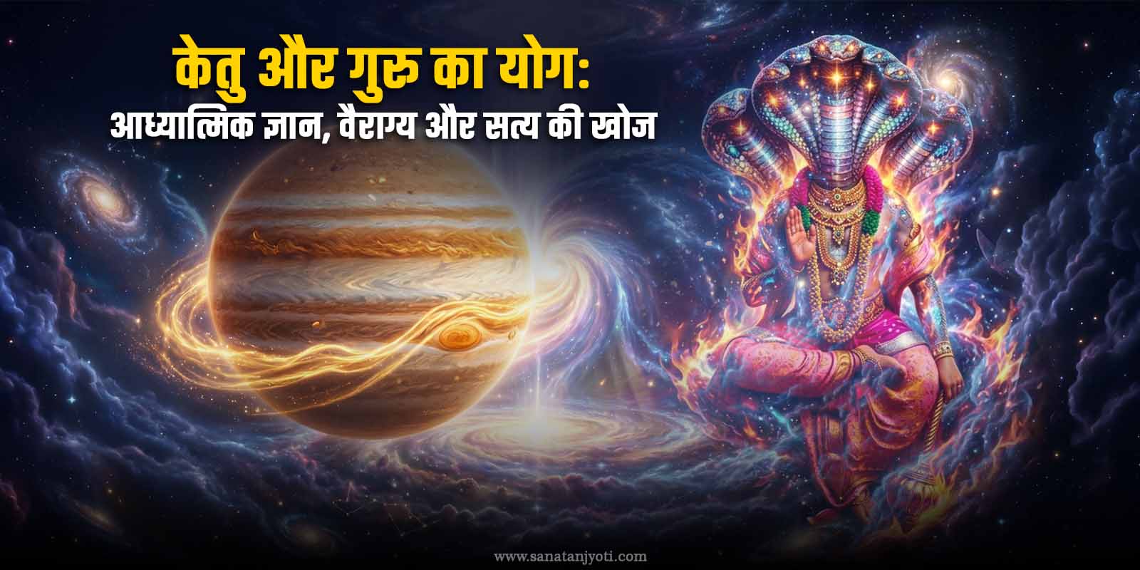 केतु और गुरु का योग: आध्यात्मिक ज्ञान, वैराग्य और सत्य की खोज