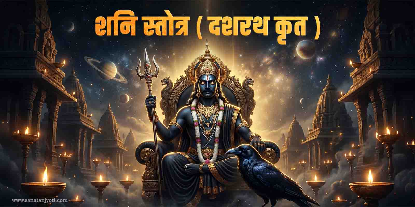 शनि स्तोत्र (दशरथ कृत): शनि पीड़ा से रक्षा करने वाला दिव्य स्तोत्र