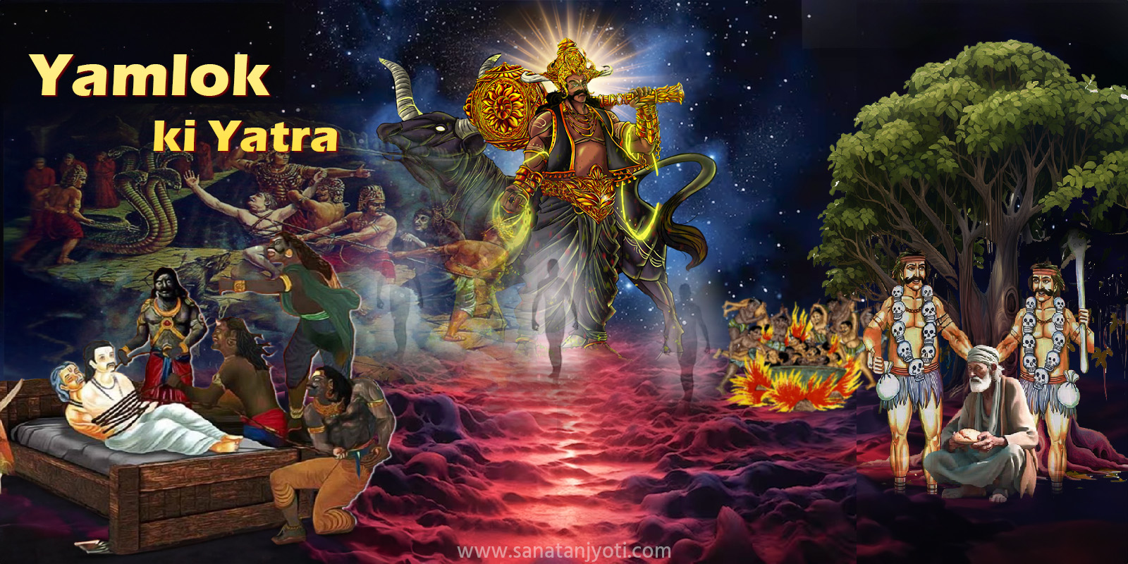 What Is the Journey to Yamlok? The Soul’s Path After Death in Garuda Purana