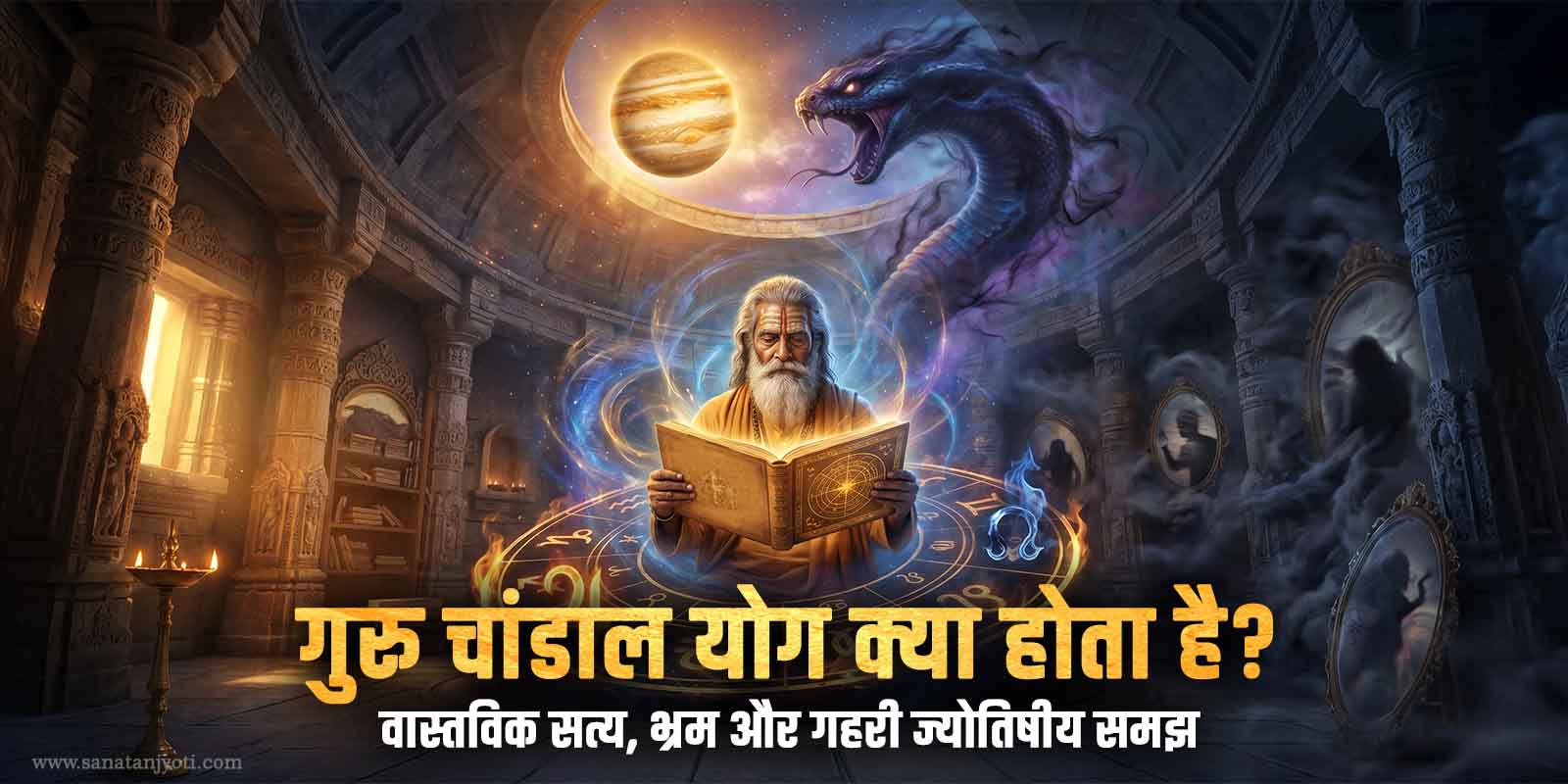 गुरु चांडाल योग क्या होता है? वास्तविक सत्य, भ्रम और गहरी ज्योतिषीय समझ