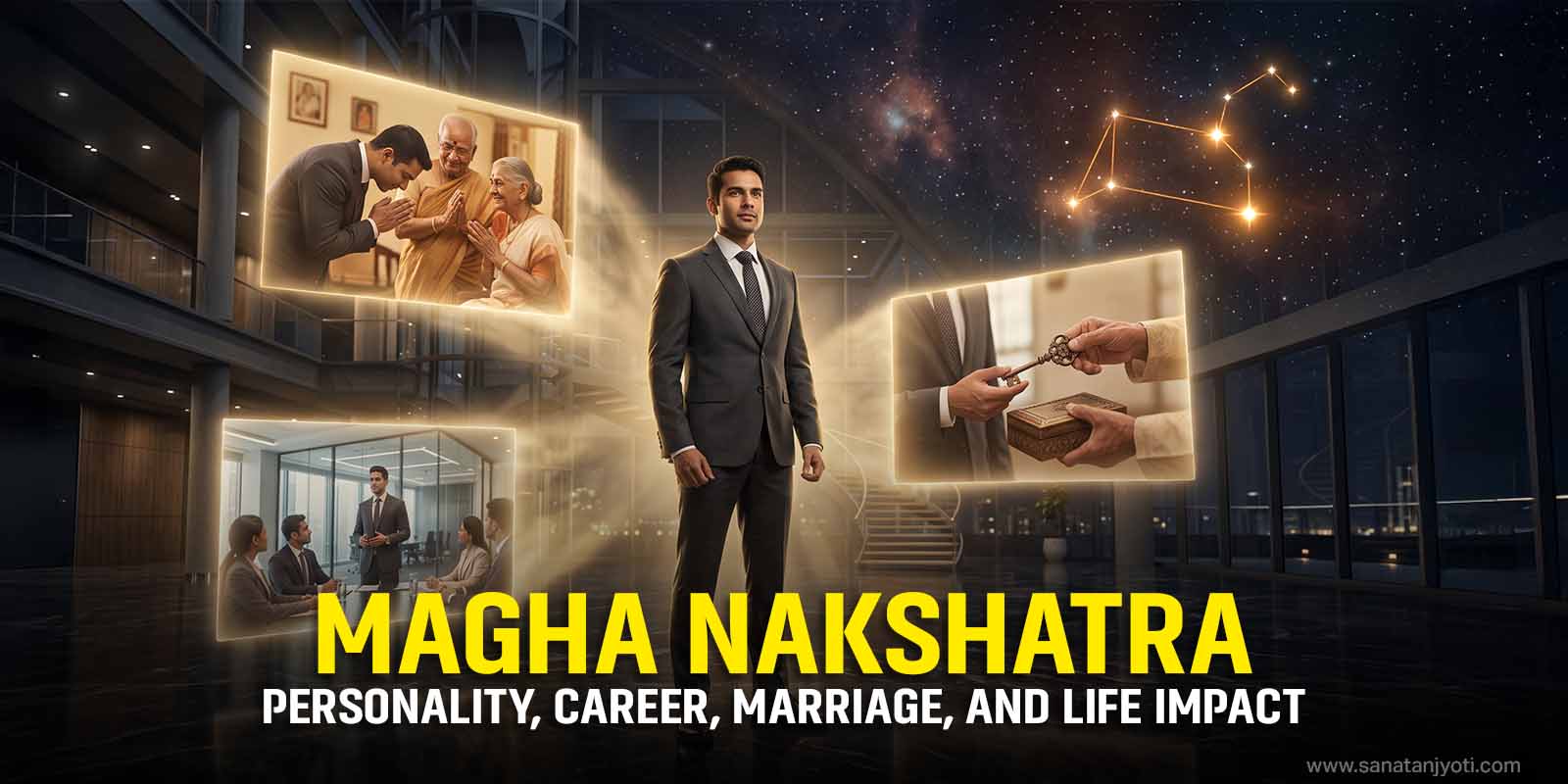 Magha Nakshatra: Personality, Career, Marriage, and Life Impact
