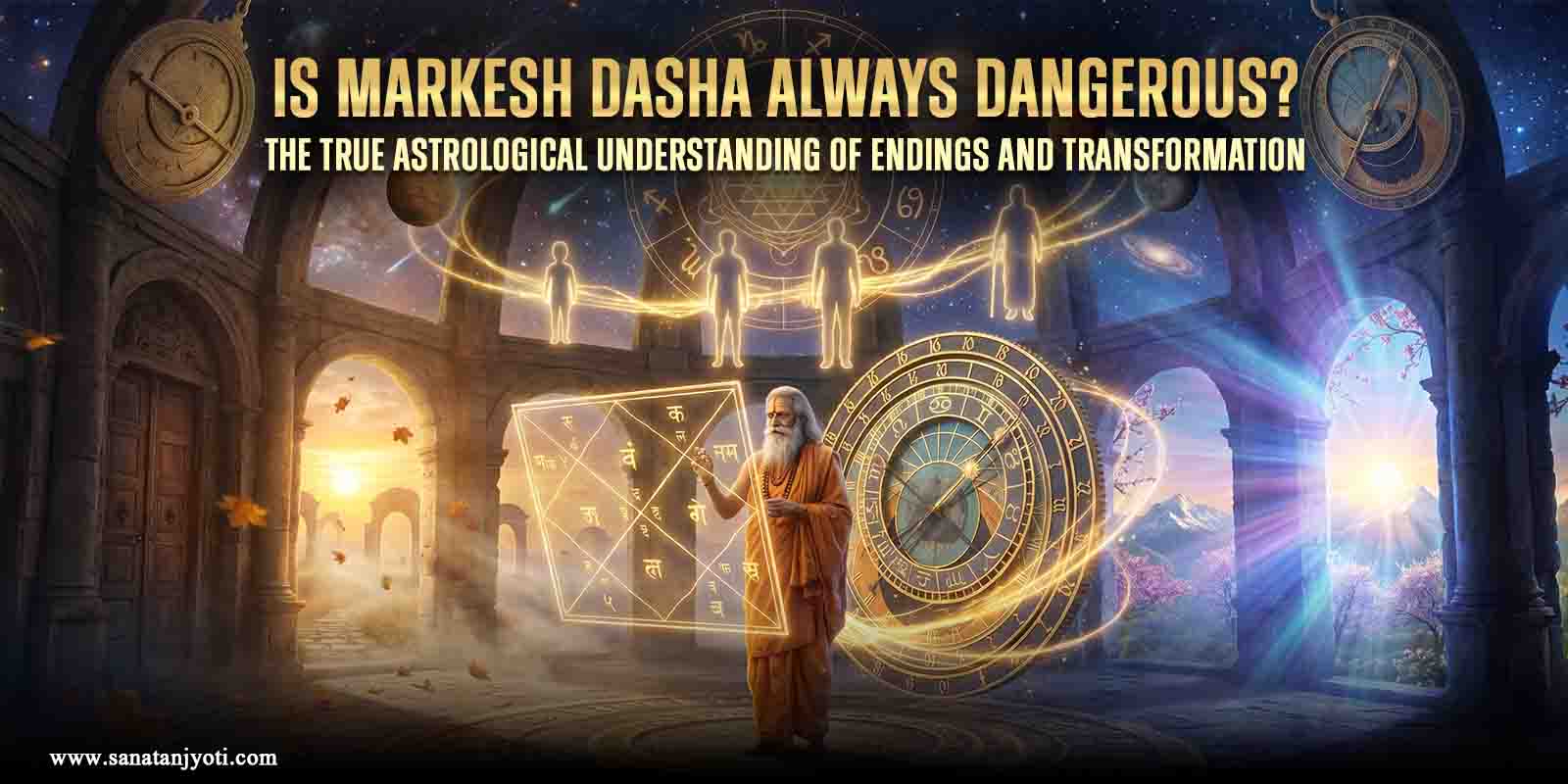 Is Markesh Dasha Always Dangerous? The True Astrological Understanding of Endings and Transformation