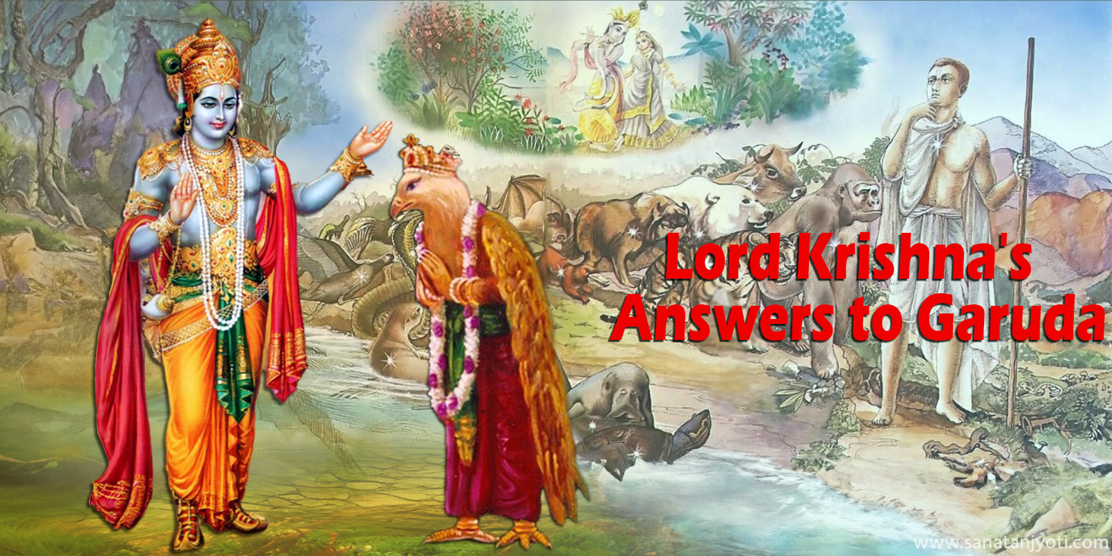 Lord Krishna's answers to Garuda's questions
