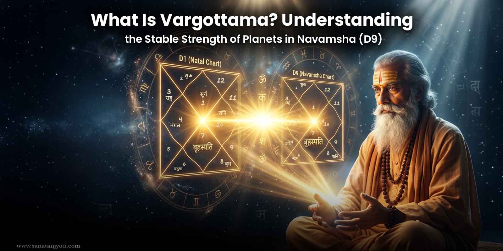 What Is Vargottama? Understanding the Stable Strength of Planets in Navamsha (D9)