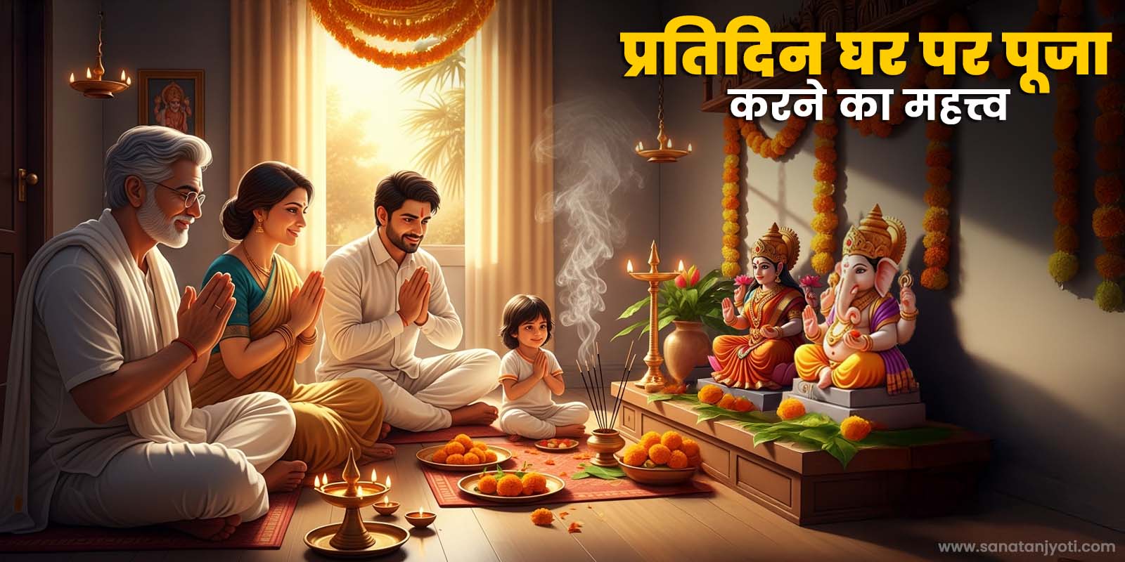प्रतिदिन घर पर पूजा करने का महत्त्व