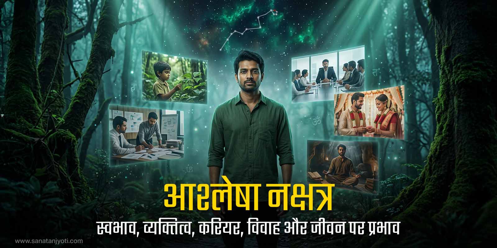 आश्लेषा नक्षत्र स्वभाव, व्यक्तित्व, करियर, विवाह और जीवन पर प्रभाव