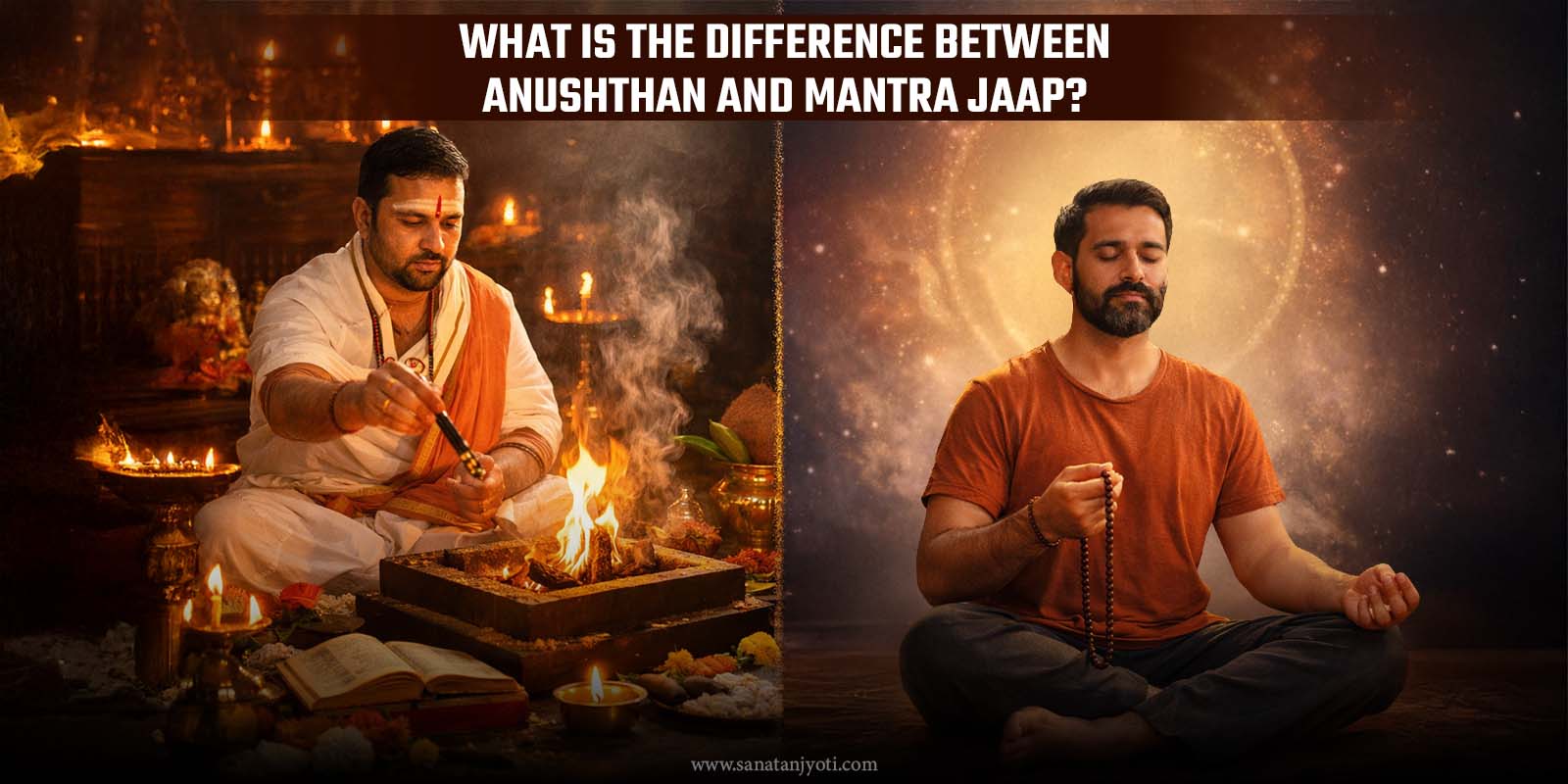 What Is the Difference Between Anushthan and Mantra Jap?