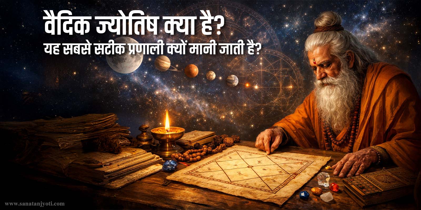 वैदिक ज्योतिष क्या है? यह सबसे सटीक प्रणाली क्यों मानी जाती है?