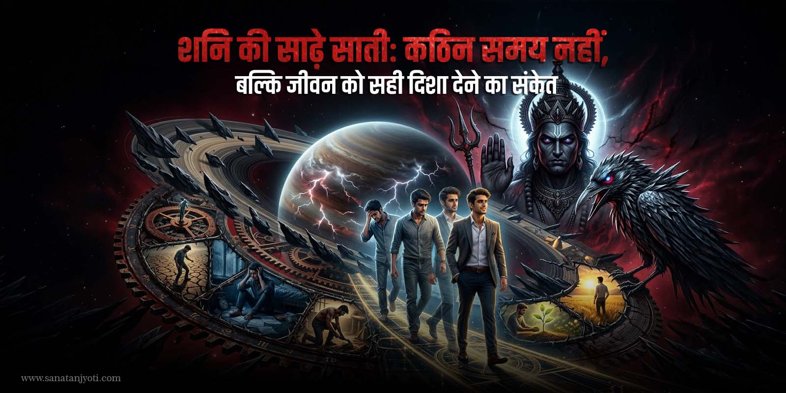 शनि की साढ़े साती: कठिन समय नहीं, बल्कि जीवन को सही दिशा देने का संकेत