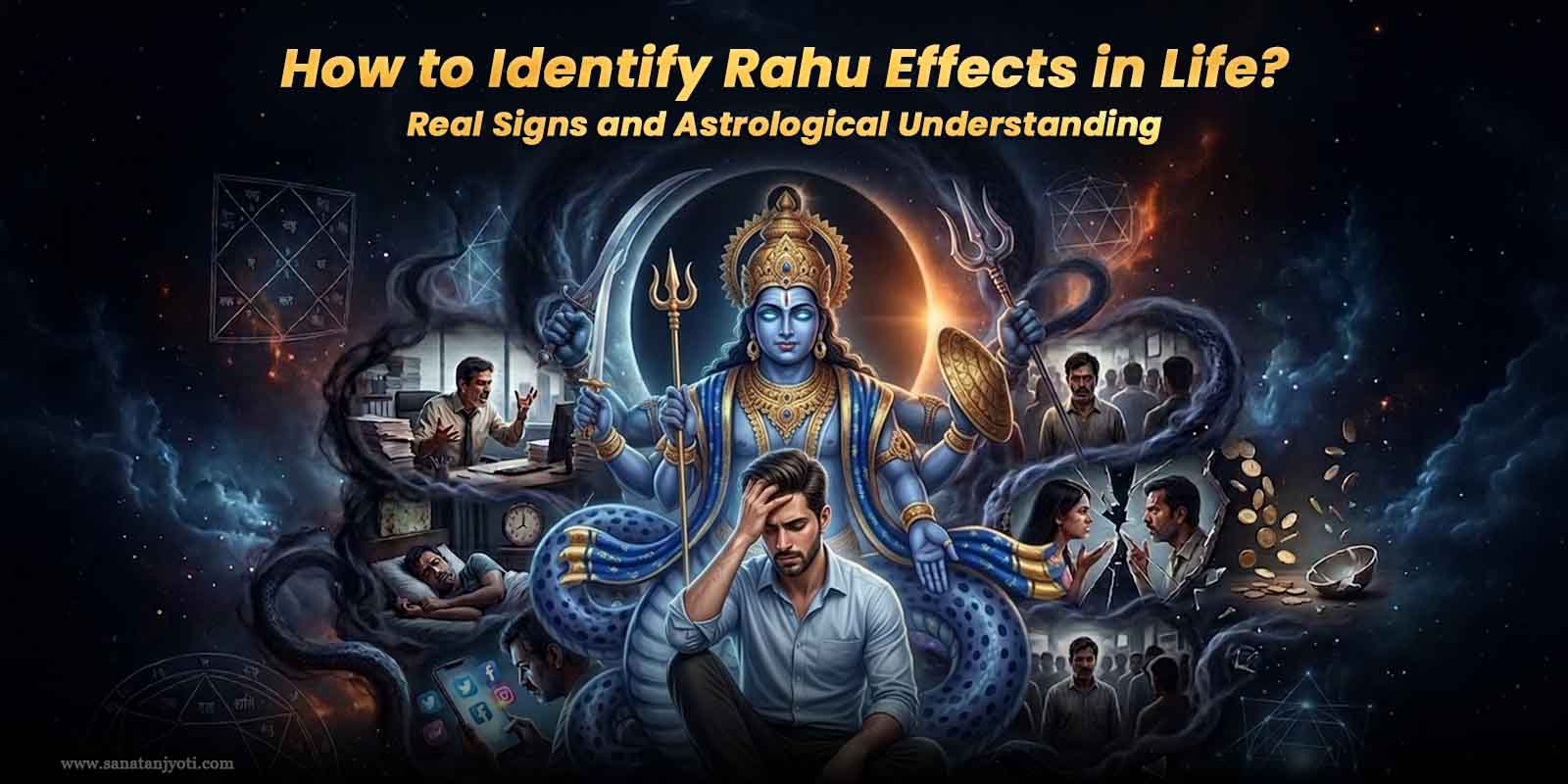 How to Identify Rahu Effects in Life? Real Signs and Astrological Understanding