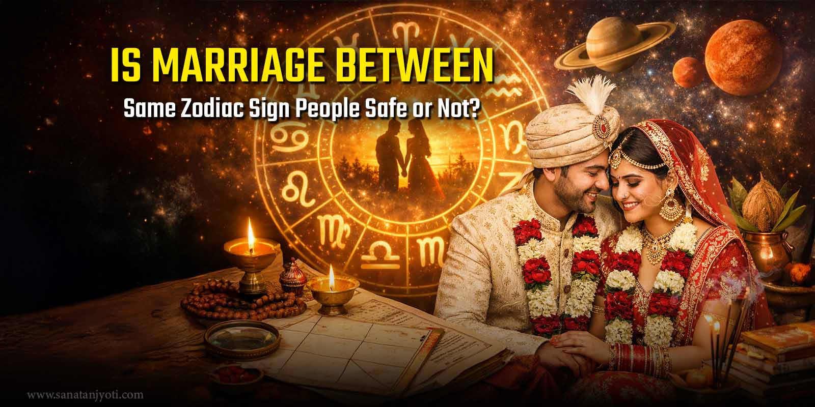 Is Marriage Between Same Zodiac Sign People Safe or Not?