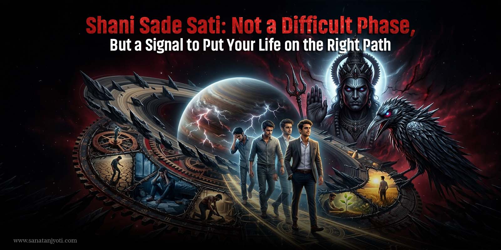 Shani Sade Sati: Not a Difficult Phase, But a Signal to Put Your Life on the Right Path